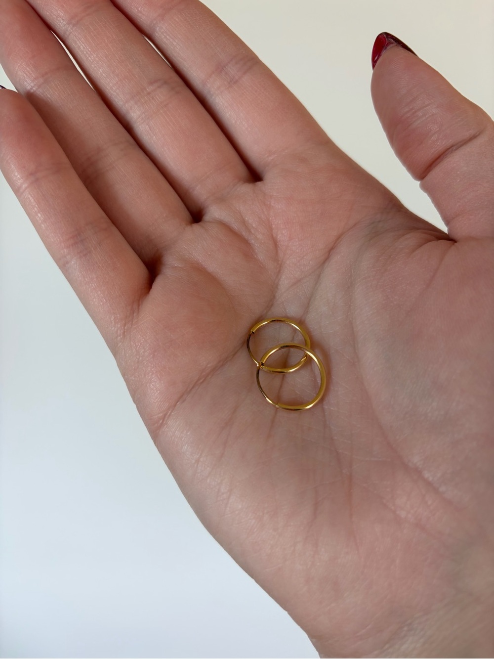 Mejuri Gold Mini Hoop Earrings